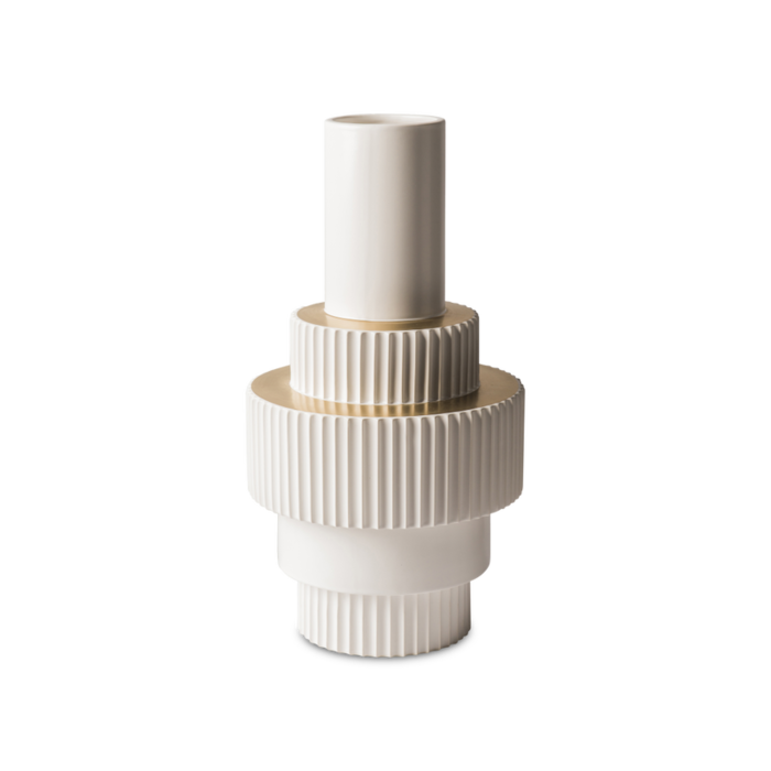 Pols Potten Vase Gear White