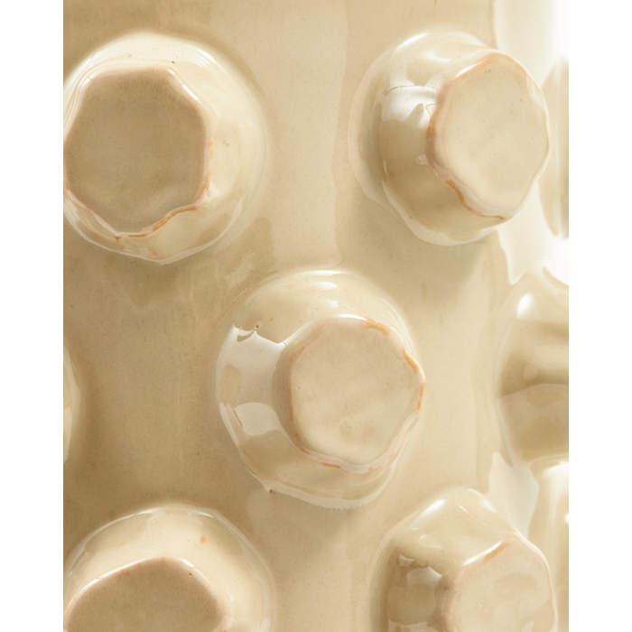 Pols Potten Vase Structure M Beige