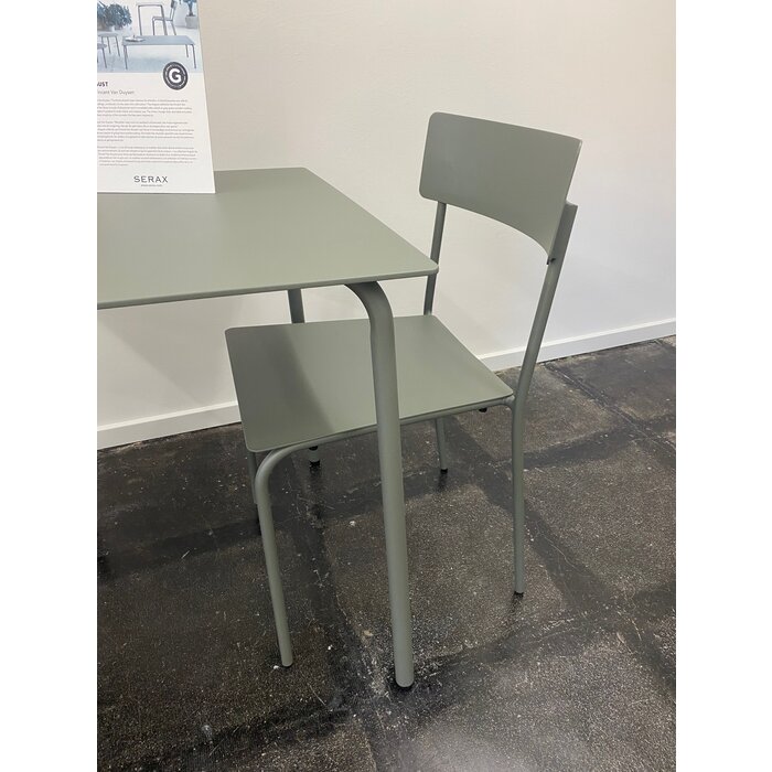 Serax Bistro Set Tafel + 2 Stoelen Eucalyptus Groen