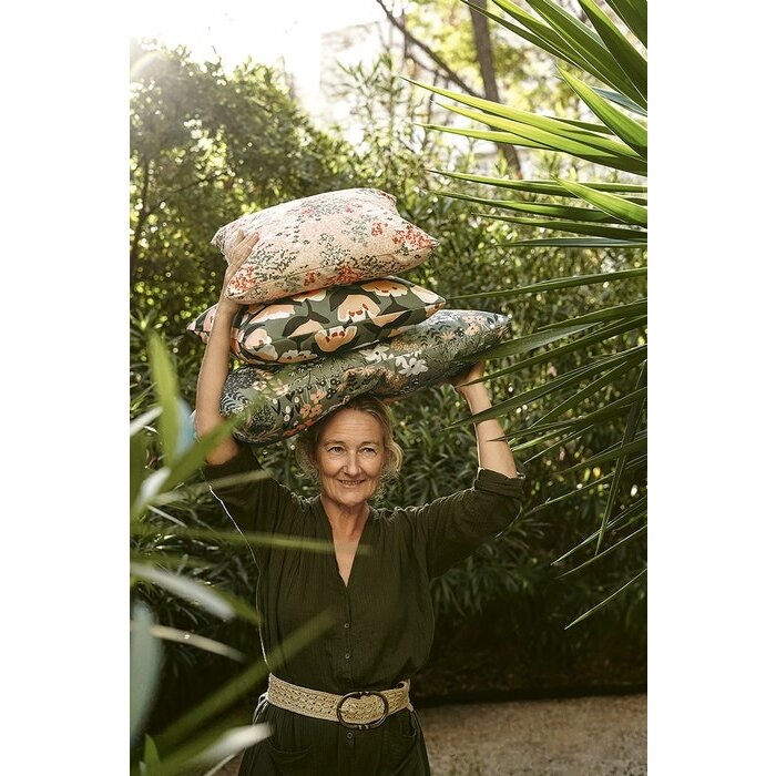 Fermob Bouquet Sauvage Pixels Outdoor Cushion 44 x 44 cm