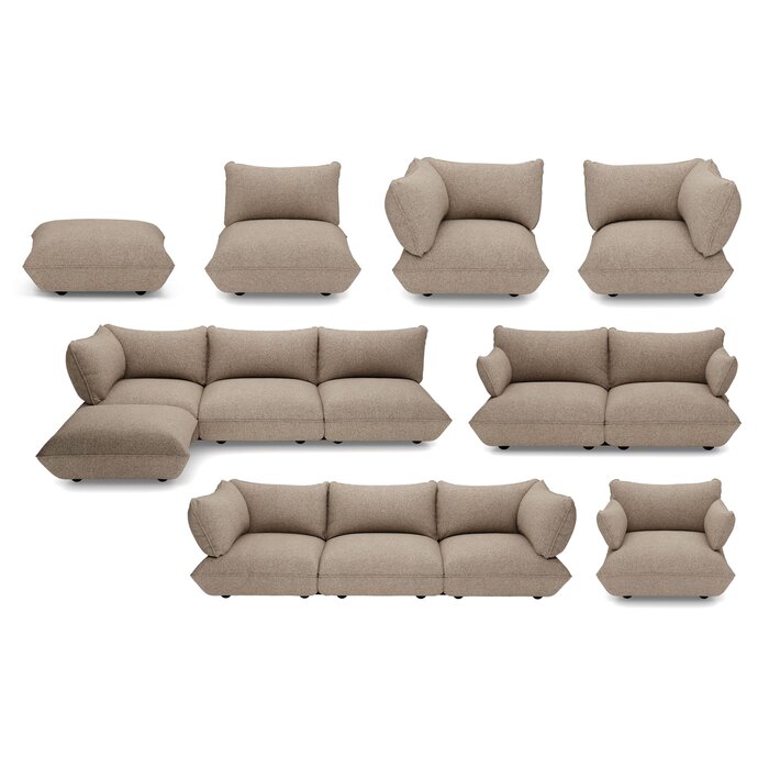 Fatboy Sumo Corner Sofa Boucle Recycled