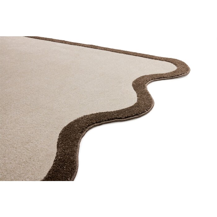Fatboy Carpet Grand Not Straight Vloerkleed 200x290 cm Beige Right