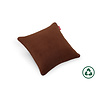 Recycled Square Pillow Royal Velvet Tobacco
