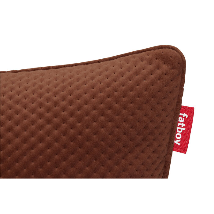 Fatboy Recycled Square Pillow Royal Velvet Tobacco