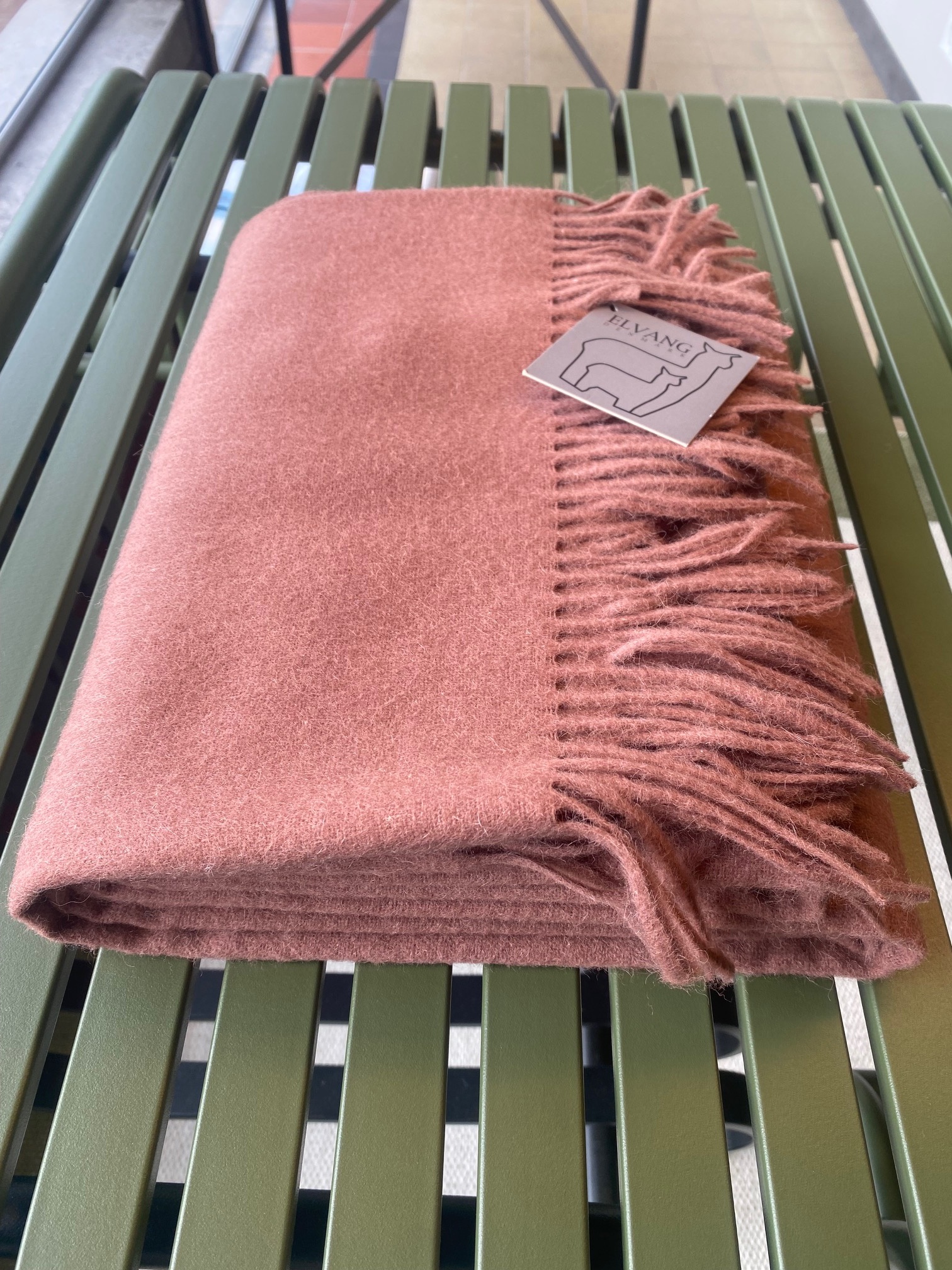 Alpaca & Wool 130 x 200 cm Terracotta/Bruin