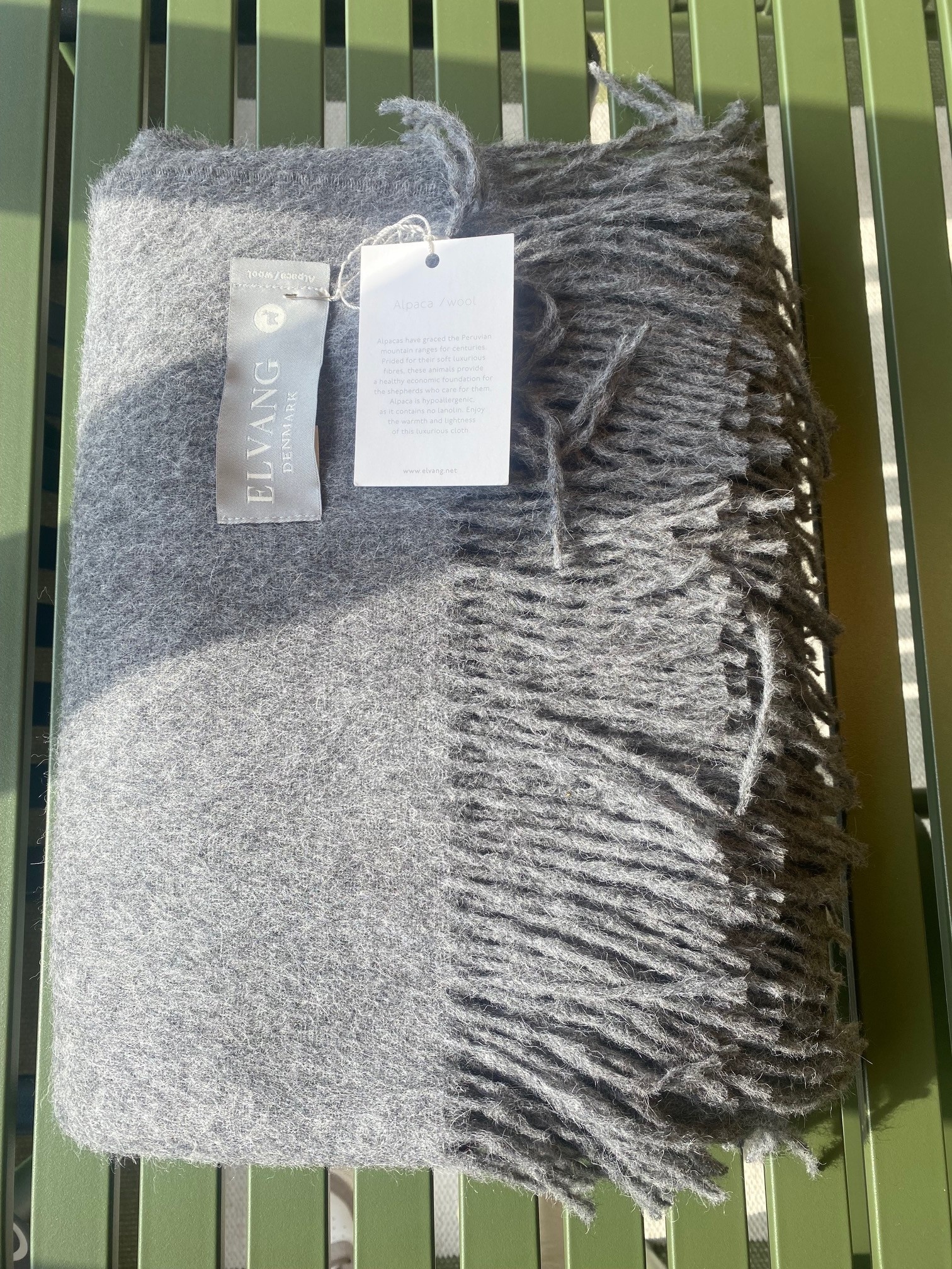 Alpaca & Wool 130 x 200 cm Grijs