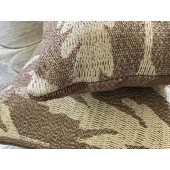 Omar Antwerp Gustave Cushion Beige/Brown
