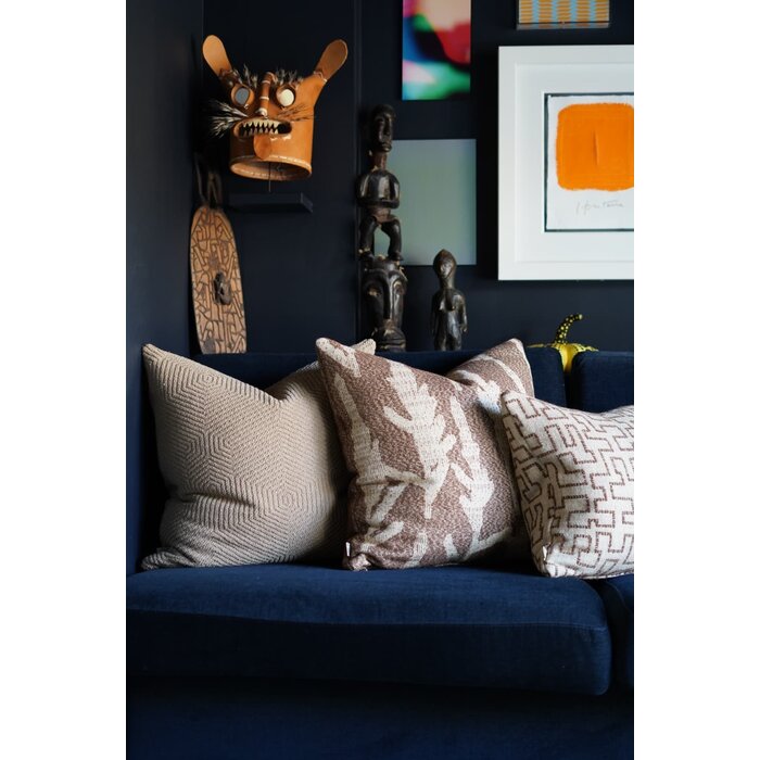 Omar Antwerp Gustave Cushion Beige/Brown