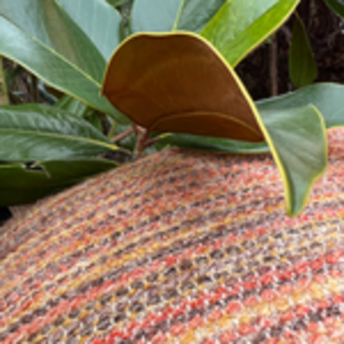 Omar Antwerp Henri Burned Orange Cushion