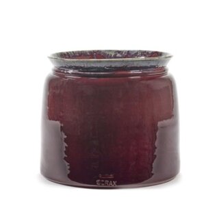 Serax Flower Pot L Reactive Aubergine