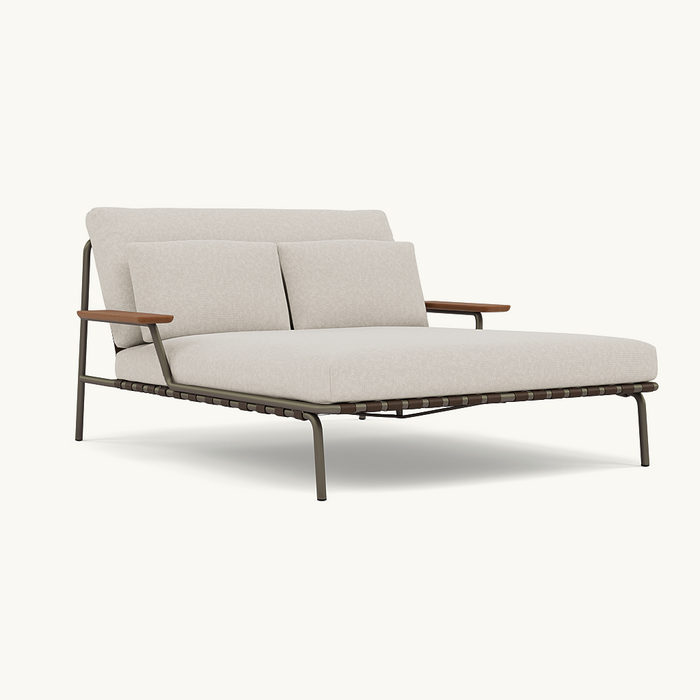 Muuto Settle Lounge Bed Taupe Frame