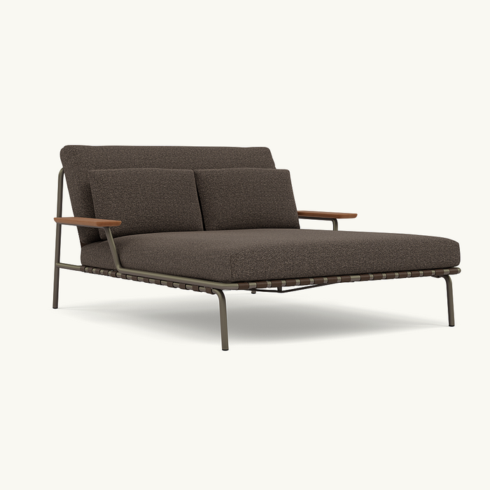 Muuto Settle Lounge Bed Taupe Frame