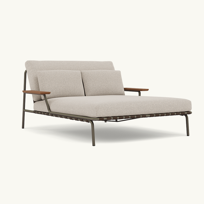 Muuto Settle Lounge Bed Taupe Frame