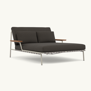 Muuto Settle Lounge Bed Grey Frame