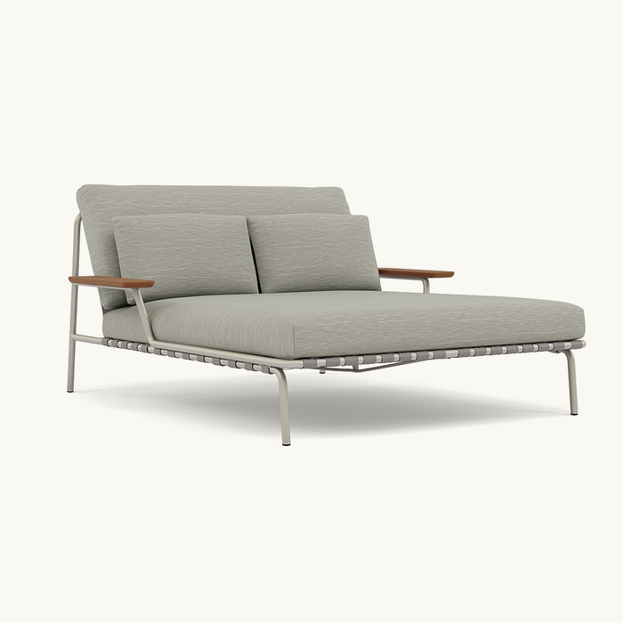 Muuto Settle Lounge Bed Grey Frame