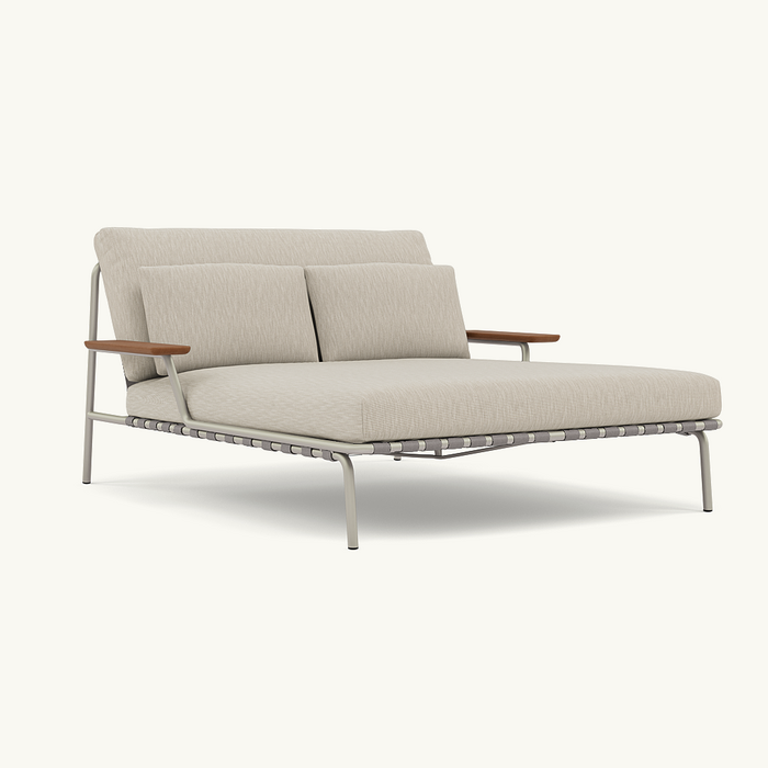 Muuto Settle Lounge Bed Grey Frame