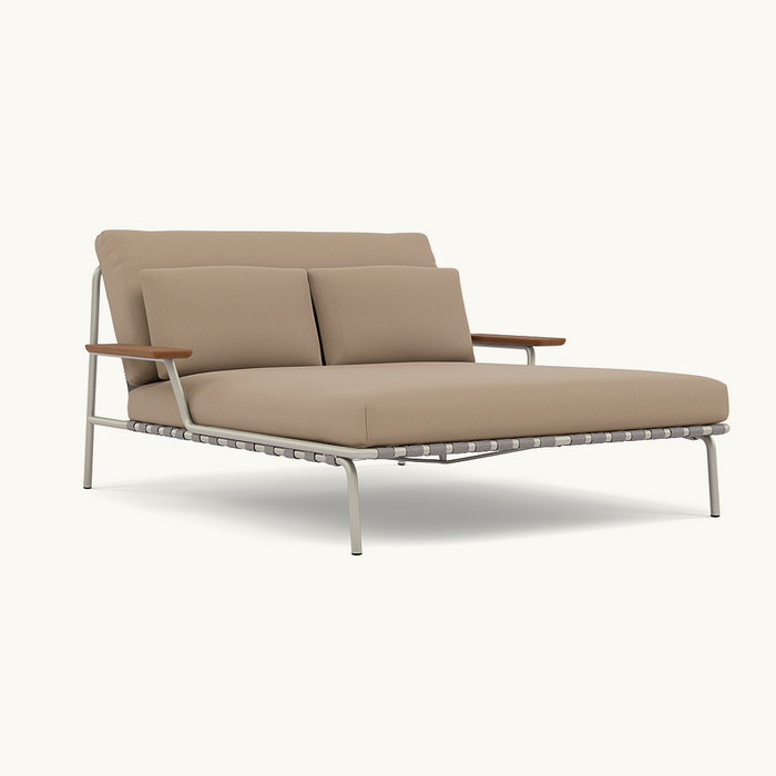 Muuto Settle Lounge Bed Grey Frame