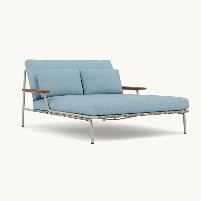 Muuto Settle Lounge Bed Grey Frame