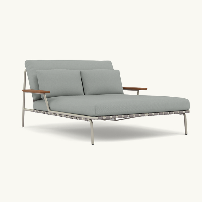 Muuto Settle Lounge Bed Grey Frame