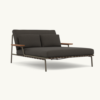 Muuto Settle Lounge Bed Taupe Frame