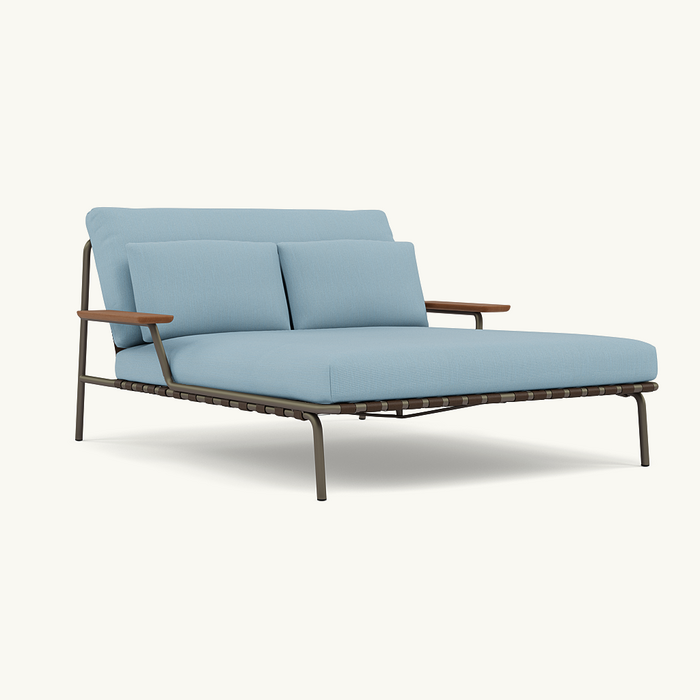 Muuto Settle Lounge Bed Taupe Frame