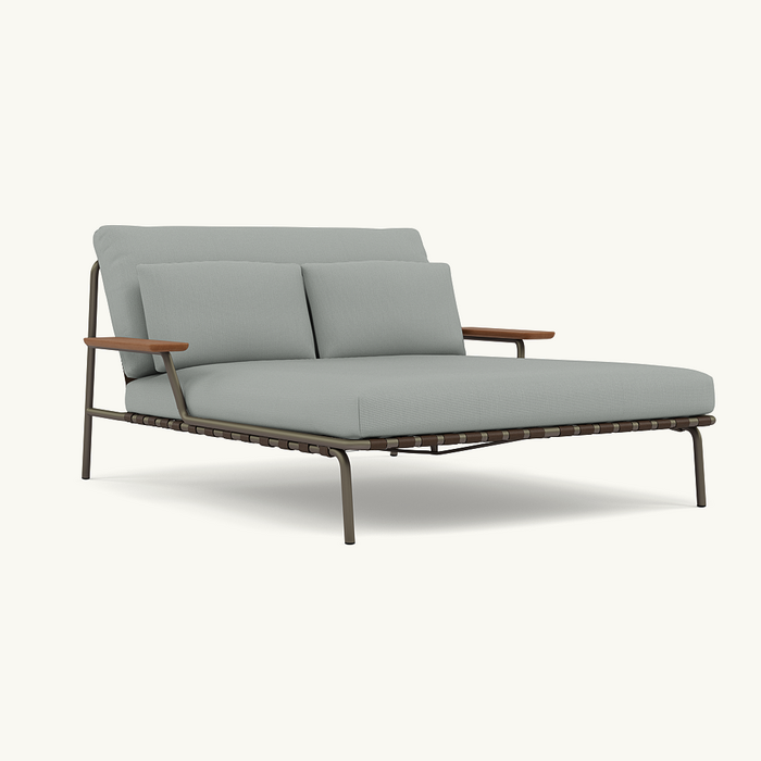Muuto Settle Lounge Bed Taupe Frame