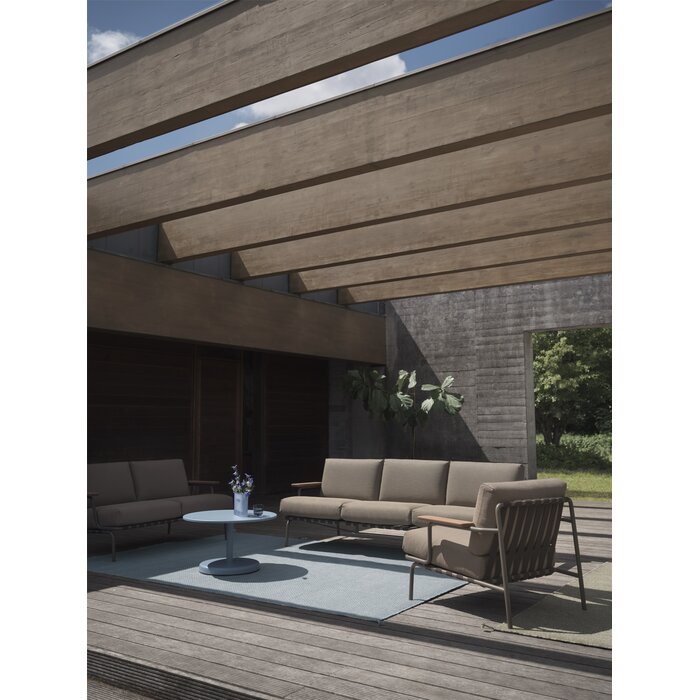 Muuto Settle Lounge Bed Taupe Frame