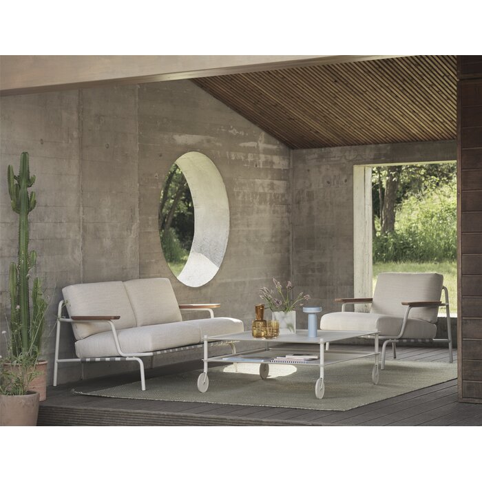 Muuto Settle Lounge Bed Grey Frame