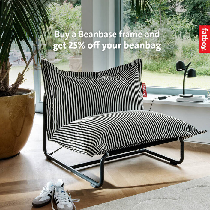 Fatboy Beanbase Whipped Cream + Original Slim Terry