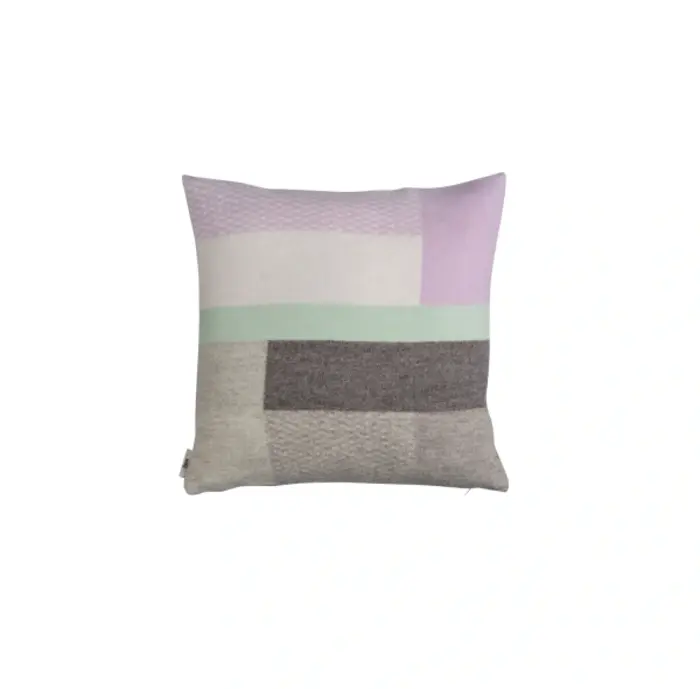 Røros Tweed Mikkel Cushion 50 x 50 cm Grey