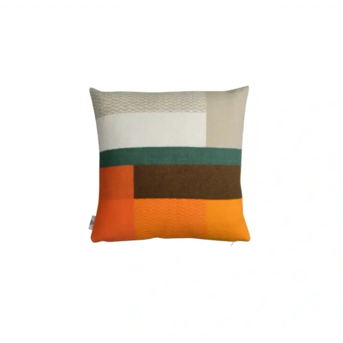 Røros Tweed Mikkel Cushion 50 x 50 cm Grey