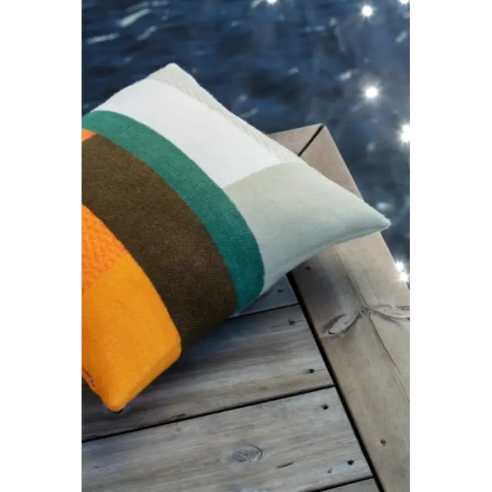 Røros Tweed Mikkel Cushion 50 x 50 cm Grey