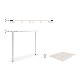 HOUE AVANTI Infinity Set 2 Aluminium