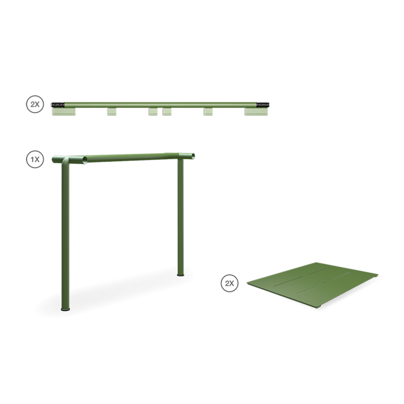 HOUE AVANTI Infinity Set 2 Aluminium