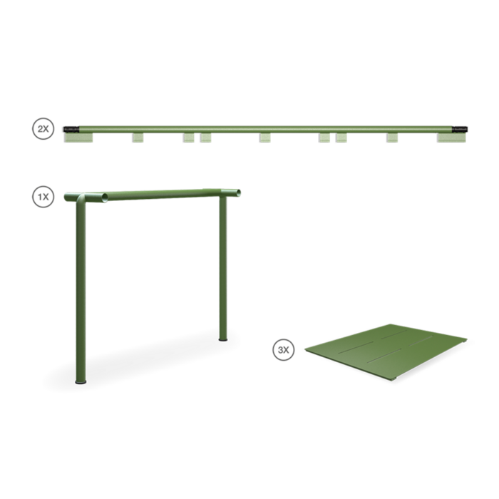 HOUE AVANTI Infinity Set 3 Aluminium