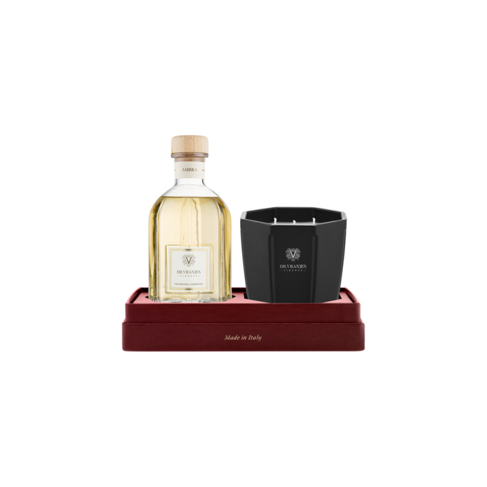Dr. Vranjes Gift Box Ambra Diffuser 500 ml + Candle 500 gr