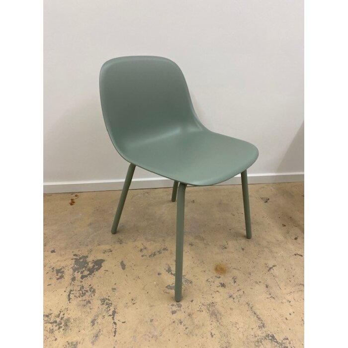 Muuto Fiber Outdoor Side Chair Dusty Green
