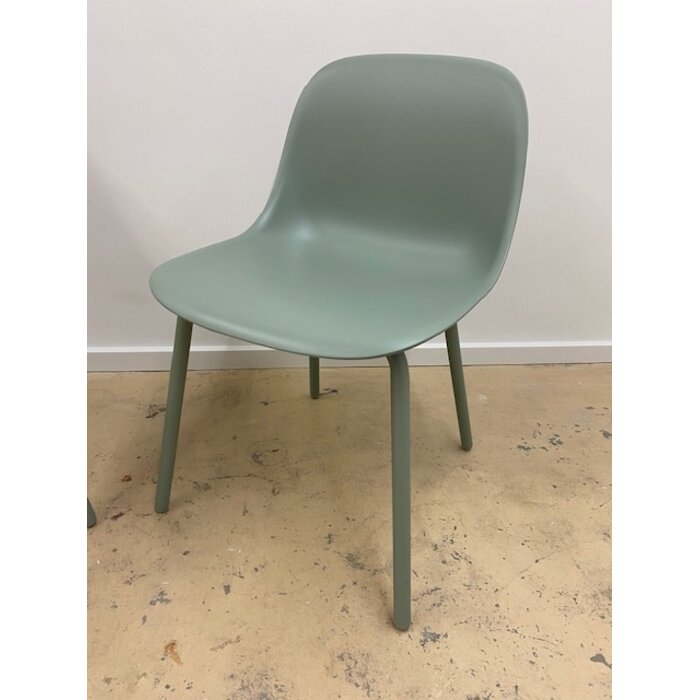 Muuto Fiber Outdoor Side Chair Dusty Green