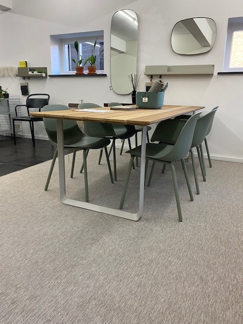 Muuto Fiber Outdoor Armchair Dusty Green