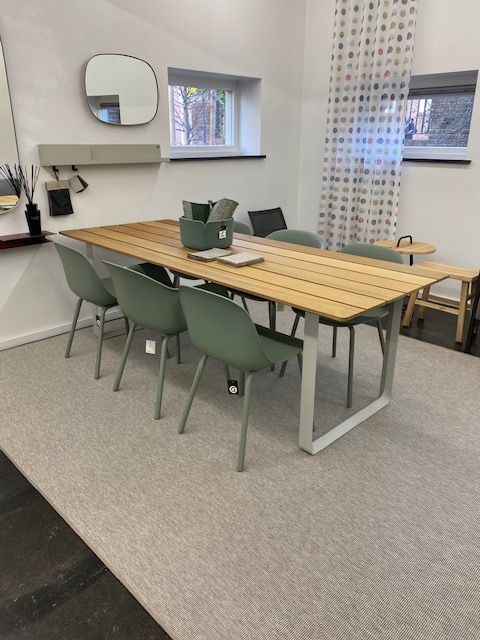 Muuto Fiber Outdoor Armchair Dusty Green