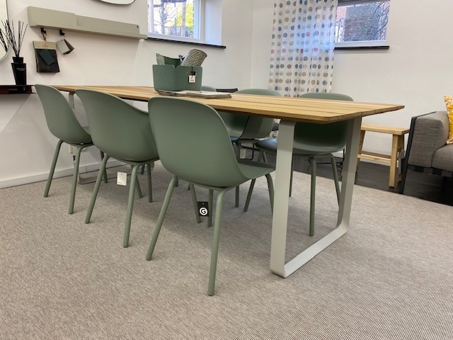 Muuto Fiber Outdoor Armchair Dusty Green