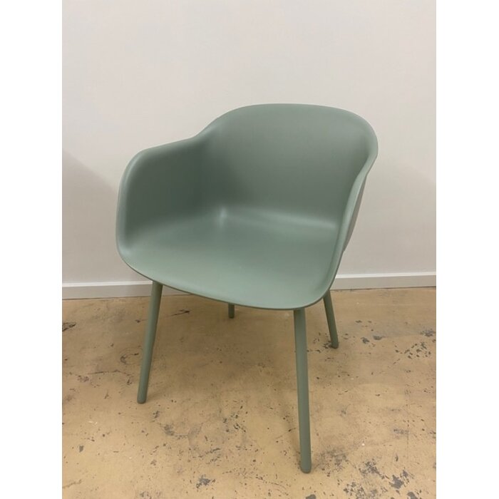 Muuto Fiber Outdoor Armchair Dusty Green