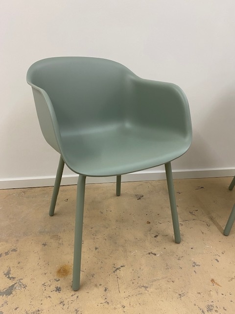 Muuto Fiber Outdoor Armchair Dusty Green