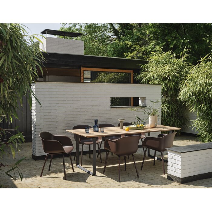 Muuto Fiber Outdoor Armchair Dusty Green