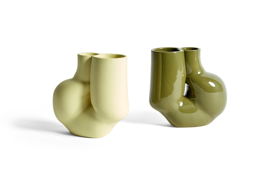 HAY W&S Chubby Vase Soft Yellow