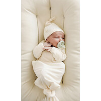 SNUGGLE ME ORGANIC babynest bio katoen - natural