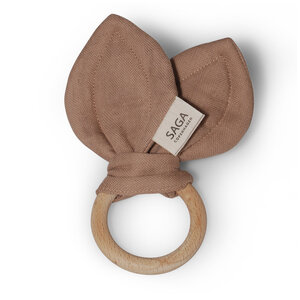 teething ring - latté