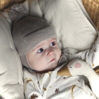 SAGA COPENHAGEN goose toy - cream