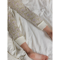 SLEEPY DOE kid's classic pj set - dancing floral