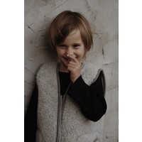 A BABY BRAND wool vest - grey